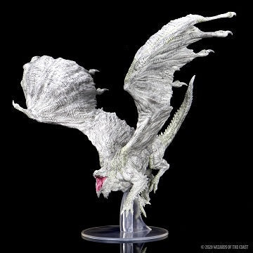 Dungeons and Dragons Minis - Icons of the Realms: Adult White Dragon available at 401 Games Canada