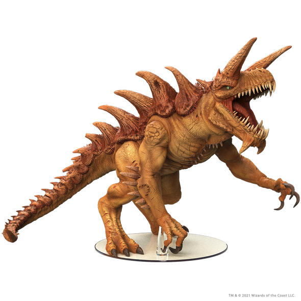 Dungeons and Dragons Minis - Icons of the Realms: Gargantuan Tarrasque Figure (Painted) available at 401 Games Canada