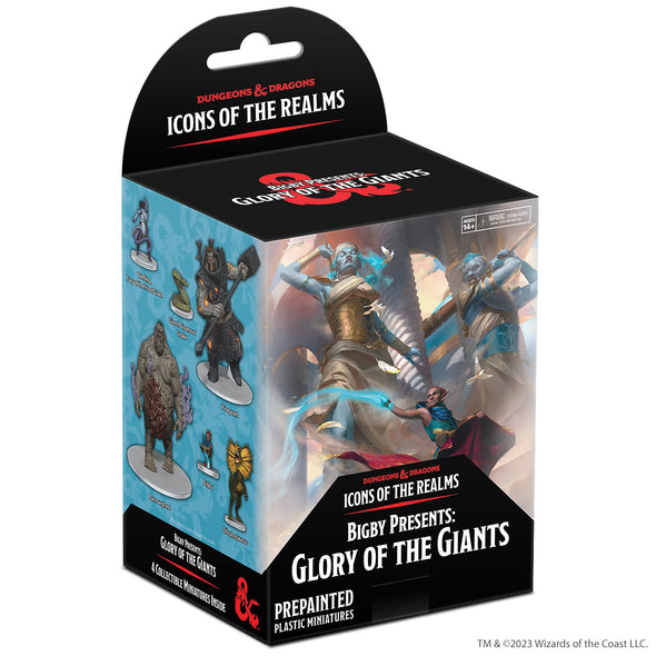 Dungeons and Dragons Minis - Icons of the Realms: Glory of the Giants - Booster Pack available at 401 Games Canada