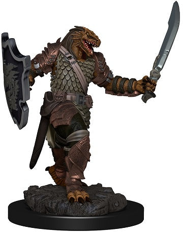 Dungeons and Dragons Minis - Icons of the Realms Premium Minis: Dragonborn Female Paladin available at 401 Games Canada