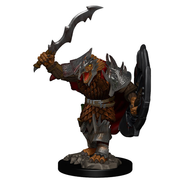 Dungeons and Dragons Minis - Icons of the Realms Premium Minis: Dragonborn Male Fighter #2 available at 401 Games Canada