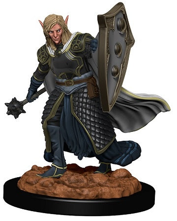 Dungeons and Dragons Minis - Icons of the Realms Premium Minis: Elf Male Cleric available at 401 Games Canada