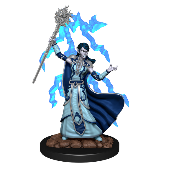 Dungeons and Dragons Minis - Icons of the Realms Premium Minis: Elf Wizard Female available at 401 Games Canada