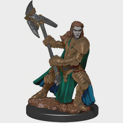 Dungeons and Dragons Minis - Icons of the Realms Premium Minis: Female Half-Orc Fighter available at 401 Games Canada