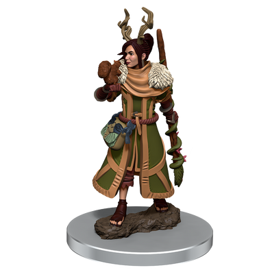 Dungeons and Dragons Minis - Icons of the Realms Premium Minis: Female Human Druid available at 401 Games Canada