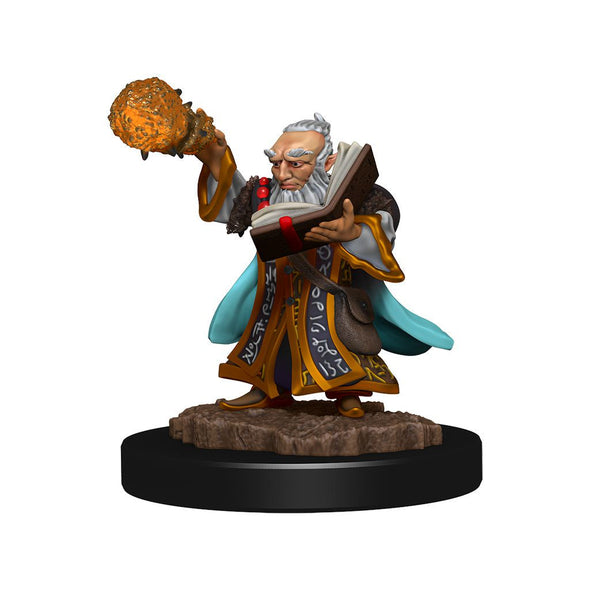 Dungeons and Dragons Minis - Icons of the Realms Premium Minis: Gnome Male Wizard available at 401 Games Canada