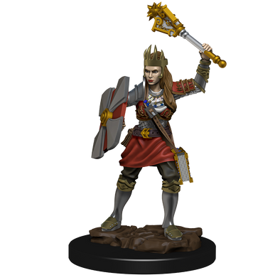 Dungeons and Dragons Minis - Icons of the Realms Premium Minis: Human Cleric Female available at 401 Games Canada