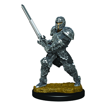 Dungeons and Dragons Minis - Icons of the Realms Premium Minis: Human Male Fighter available at 401 Games Canada