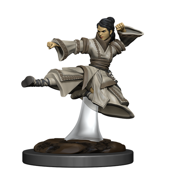 Dungeons and Dragons Minis - Icons of the Realms Premium Minis: Human Monk Female available at 401 Games Canada