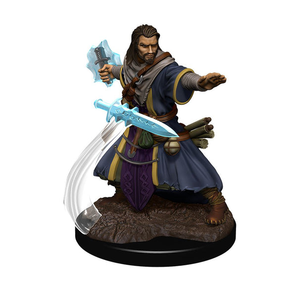 Dungeons and Dragons Minis - Icons of the Realms Premium Minis: Human Wizard Male available at 401 Games Canada