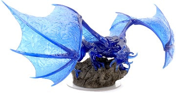 Dungeons and Dragons Minis - Icons of the Realms: Sapphire Dragon available at 401 Games Canada