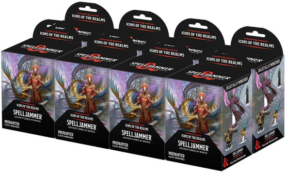 Dungeons and Dragons Minis - Icons of the Realms: Spelljammer - Huge Booster Brick available at 401 Games Canada