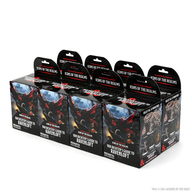 Dungeons and Dragons Minis - Icons of the Realms: Van Richten's Guide to Ravenloft - Huge Booster Brick available at 401 Games Canada