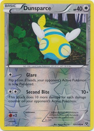 Dunsparce - 101/146 - Uncommon - Reverse Holo available at 401 Games Canada