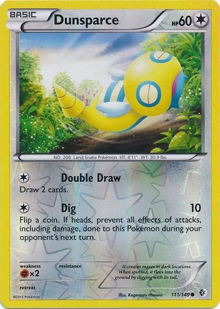 Dunsparce - 111/149 - Common - Reverse Holo available at 401 Games Canada