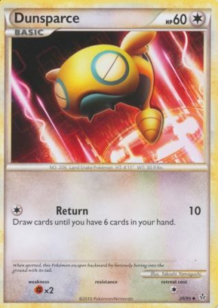 Dunsparce - 29/95 - Uncommon available at 401 Games Canada