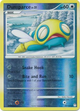 Dunsparce - 47/123 - Uncommon - Reverse Holo available at 401 Games Canada