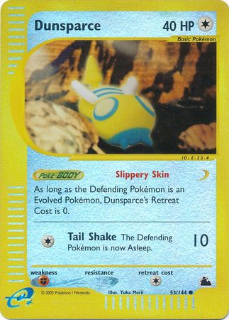 Dunsparce - 53/144 - Common - Reverse Holo available at 401 Games Canada