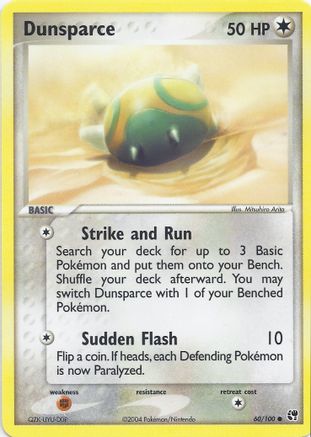 Dunsparce - 60/100 - Common (No "e" Symbol) available at 401 Games Canada