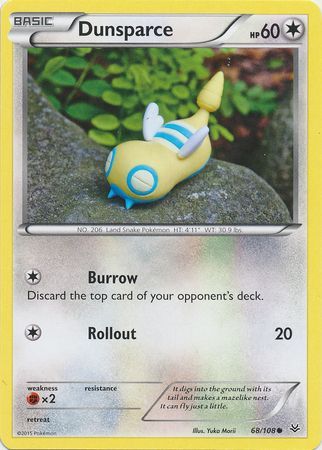 Dunsparce - 68/108 - Common available at 401 Games Canada