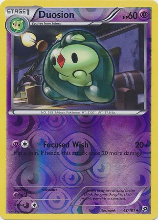 Duosion - 43/101 - Uncommon - Reverse Holo available at 401 Games Canada