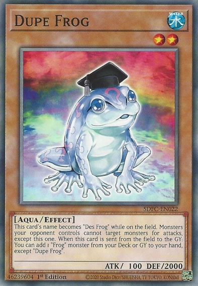 Dupe Frog - SDFC-EN022 - Common - 1st Edition available at 401 Games Canada