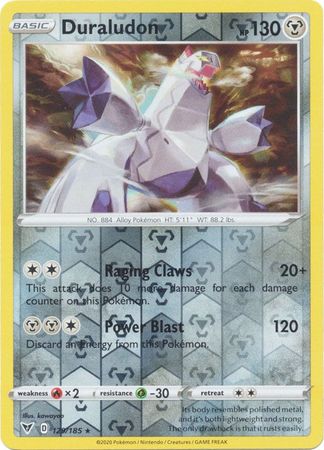 Duraludon - 129/185 - Holo Rare - Reverse Holo available at 401 Games Canada