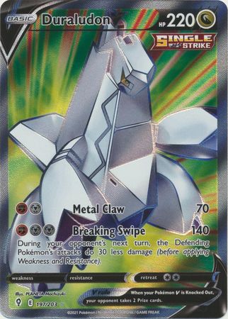 Duraludon V - 197/203 - Full Art Ultra Rare available at 401 Games Canada