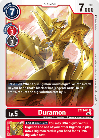 Duramon - ST13-04 - Uncommon available at 401 Games Canada