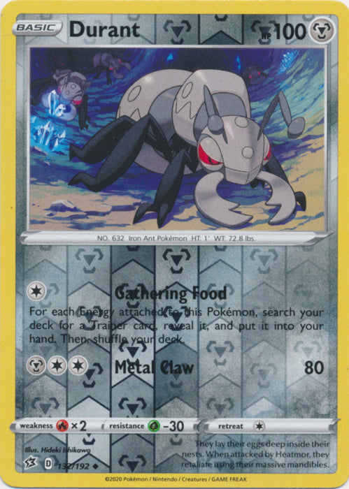 Durant - 132/192 - Uncommon - Reverse Holo available at 401 Games Canada