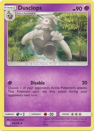 Dusclops - 84/236 - Uncommon available at 401 Games Canada