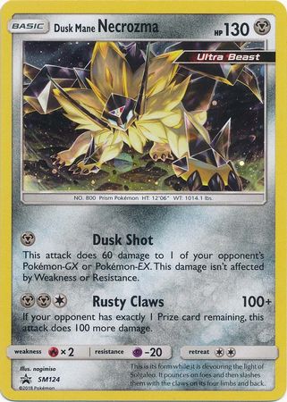 Dusk Mane Necrozma - SM124 - Holo Promo available at 401 Games Canada