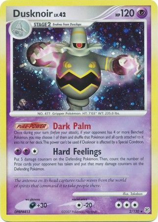 Dusknoir - 2/130 - Holo Rare available at 401 Games Canada