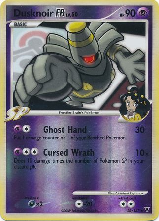 Dusknoir FB - 26/147 - Rare - Reverse Holo available at 401 Games Canada