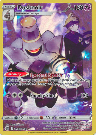 Dusknoir - TG06/TG30 - Holo Rare available at 401 Games Canada