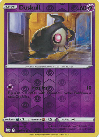 Duskull - 060/172 - Common - Reverse Holo available at 401 Games Canada