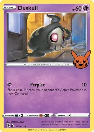 Duskull - 60/172 - Promo (Trick or Trade BOOster Bundle) available at 401 Games Canada