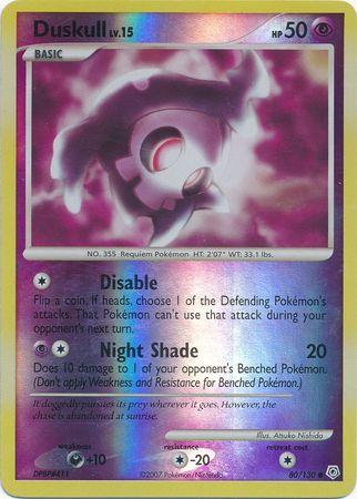 Duskull - 80/130 - Common - Reverse Holo available at 401 Games Canada