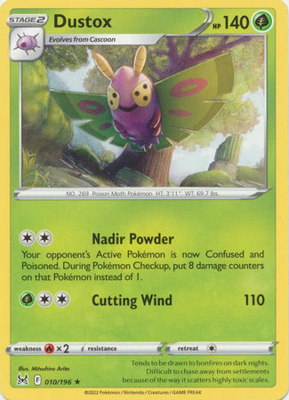 Dustox - 010/196 - Rare available at 401 Games Canada