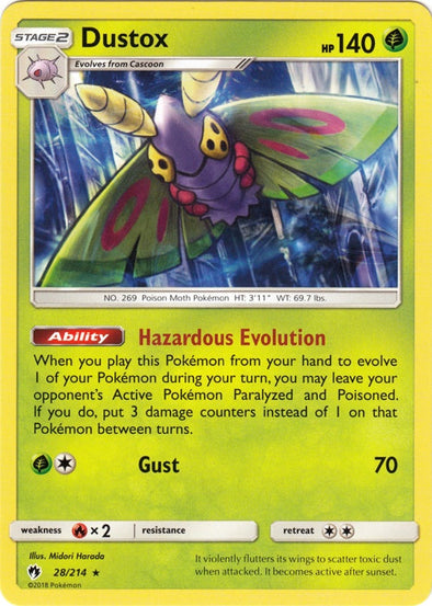 Dustox - 28/214 - Rare available at 401 Games Canada