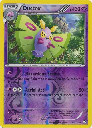 Dustox - 47/124 - Rare - Reverse Holo available at 401 Games Canada