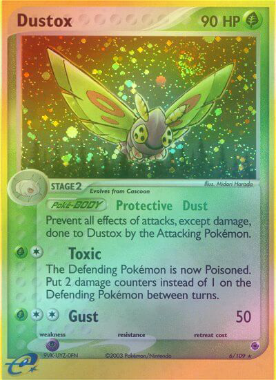 Dustox - 6/109 - Holo Rare - Reverse Holo available at 401 Games Canada