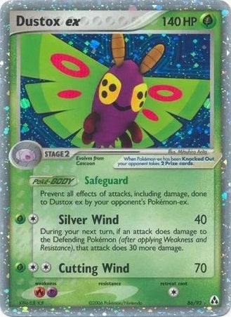 Dustox ex - 86/92 - Ultra Rare available at 401 Games Canada