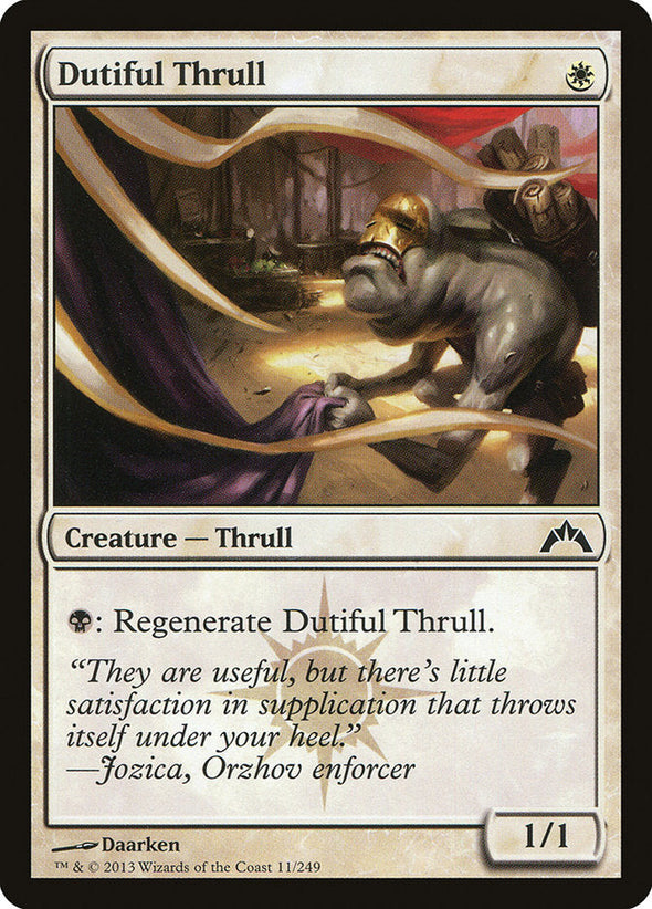 Dutiful Thrull (GTC) available at 401 Games Canada