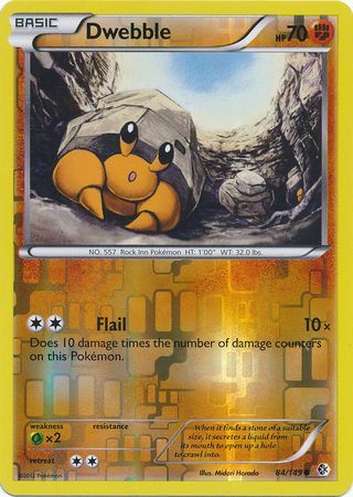 Dwebble - 84/149 - Common - Reverse Holo available at 401 Games Canada