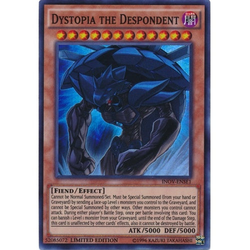 Dystopia the Despondent - INOV-ENSE1 - Super Rare - Limited Edition available at 401 Games Canada