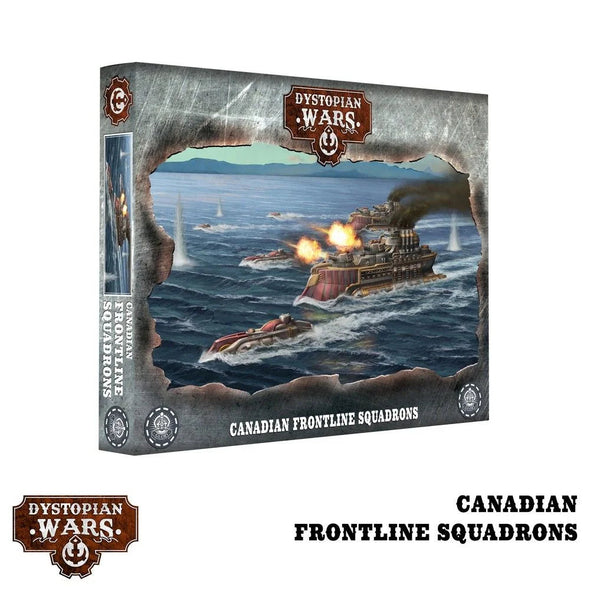 Dystopian Wars - British Crown - Canadian Frontline Squadrons available at 401 Games Canada