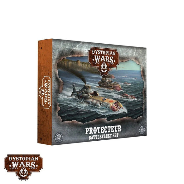 Dystopian Wars - British Crown - Protecteur Battlefleet Set available at 401 Games Canada