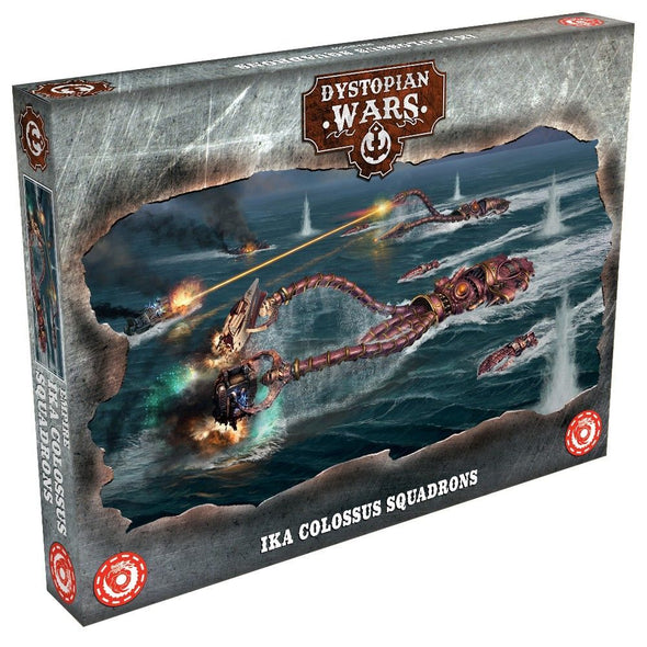 Dystopian Wars - Celestian Empire - Ika Colossus Squadrons available at 401 Games Canada