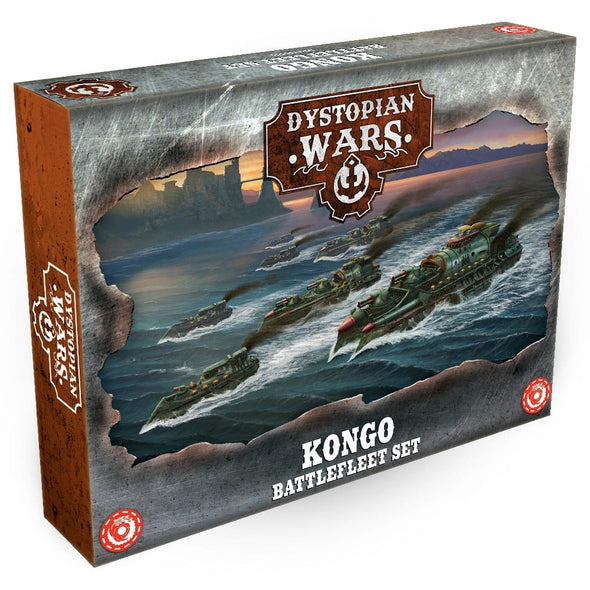 Dystopian Wars - Celestian Empire - Kongo Battlefleet Set available at 401 Games Canada